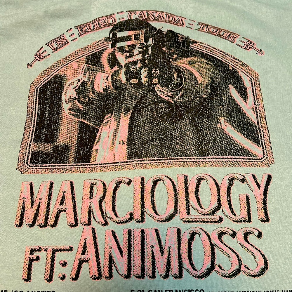 NWT never worn Roc Marciano - Marciology shirt from tour w/ Animoss